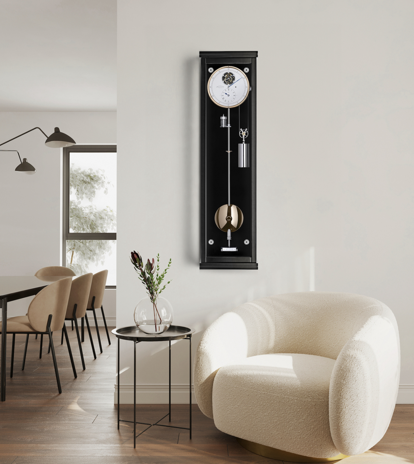 Mechanica M1 im Raum schwarz_Bronze