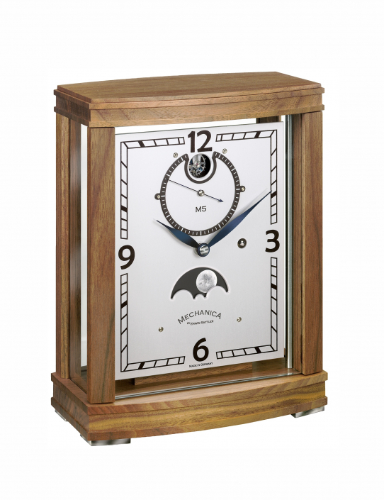 Mechanica M5 Nussbaum mit Mondphase